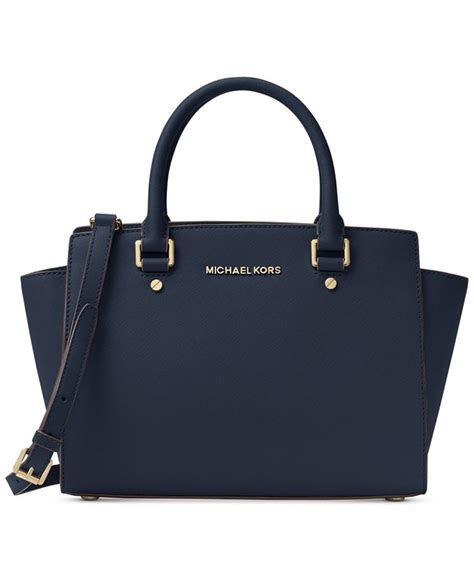 michael kors selma satchel macys